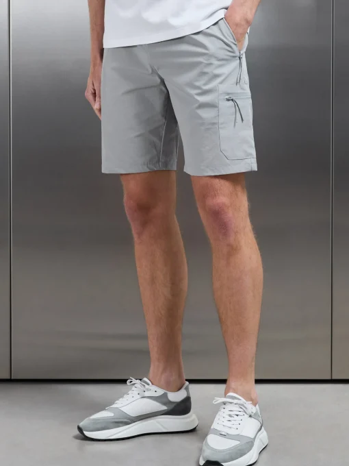 Active Cargo Short - Mid Grey