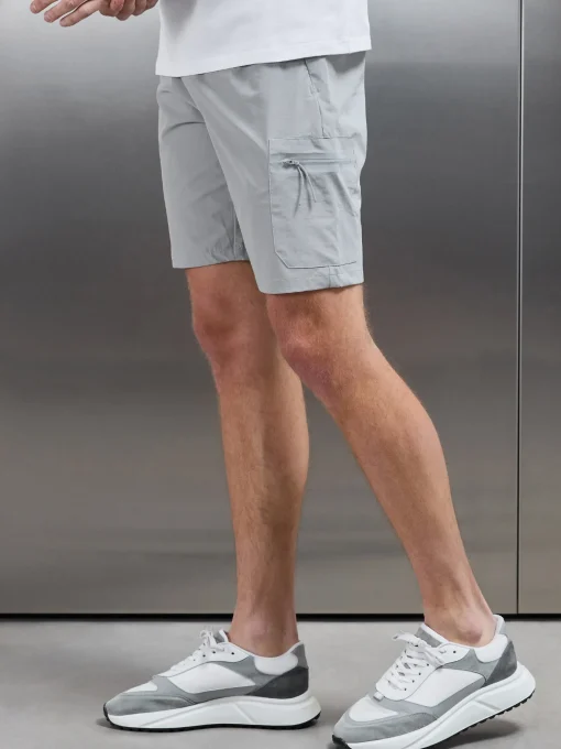 Active Cargo Short - Mid Grey