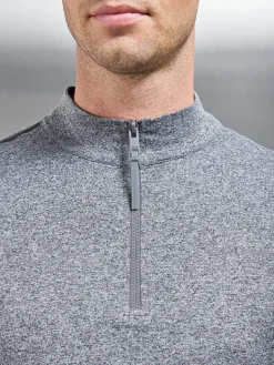 Active Essential Half Zip - Grey