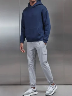 Active Technical Cuffed Cargo Pant - Mid Grey