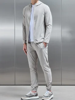 Active Technical Cuffed Trackpant - Stone