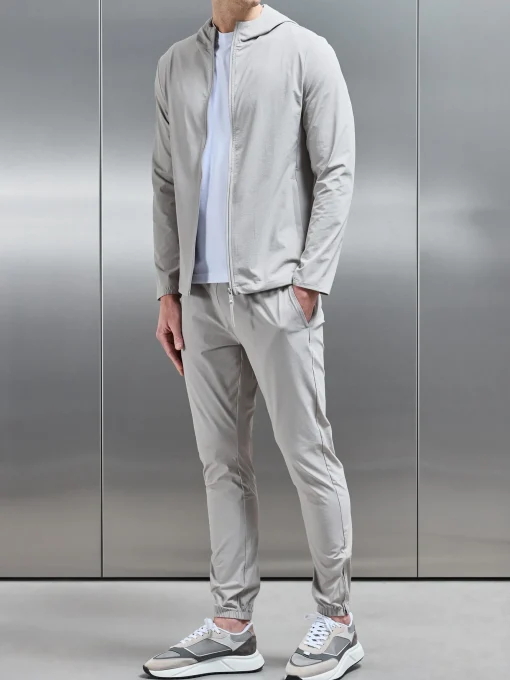 Active Technical Cuffed Trackpant - Stone