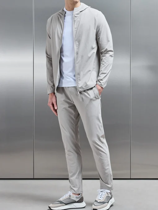 Active Technical Tapered Trackpant - Stone