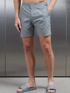 Amalfi Tailored Swim Short - Grey