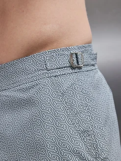 Amalfi Tailored Swim Short - Grey