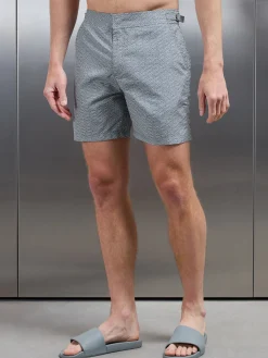 Amalfi Tailored Swim Short - Grey