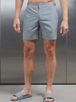 Amalfi Tailored Swim Short - Grey