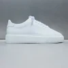 Basic Essential Leather Trainer - White
