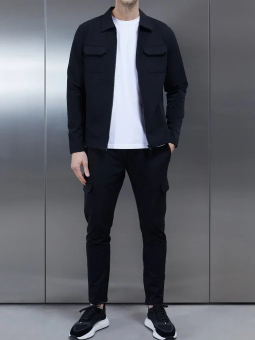 Cargo Jacket - Black