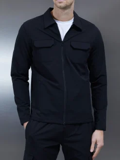 Cargo Jacket - Black