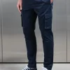 Cotton Cargo Pant - Navy