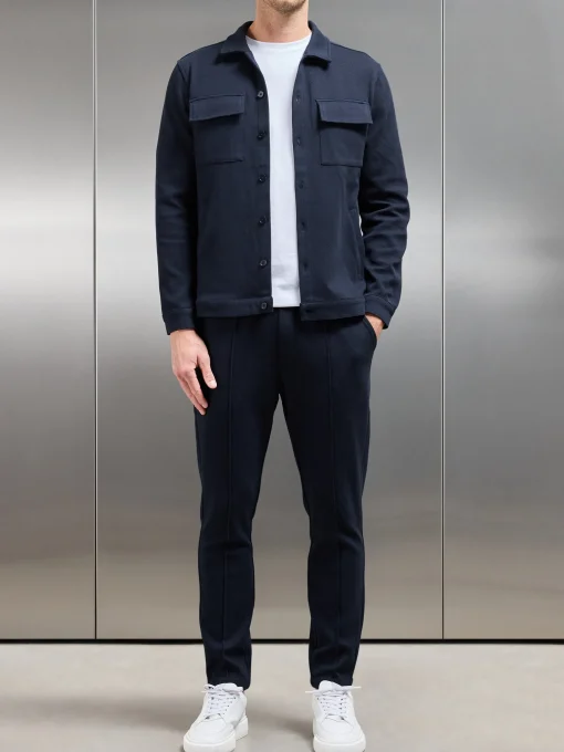 Cotton Twill Trouser - Navy