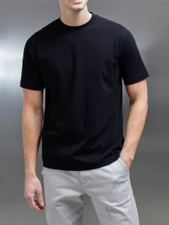 Essential Interlock T-Shirt - Black