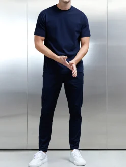 Essential Interlock T-Shirt - Navy