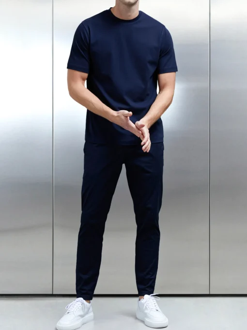 Essential Interlock T-Shirt - Navy