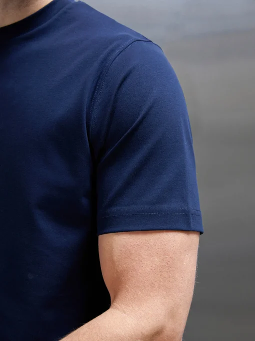 Essential Interlock T-Shirt - Navy