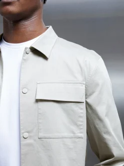 Essential Overshirt - Stone