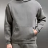 Essential Relaxed Hoodie - Grey