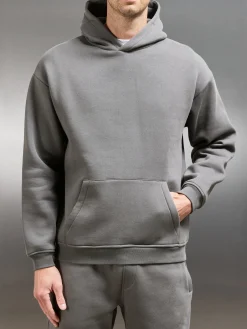 Essential Relaxed Hoodie - Grey