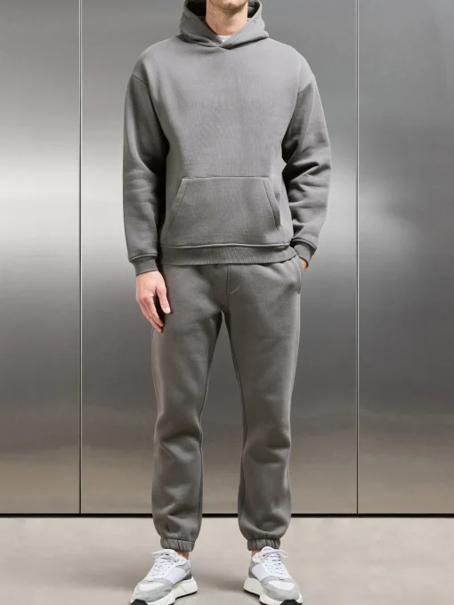 Essential Relaxed Hoodie - Grey