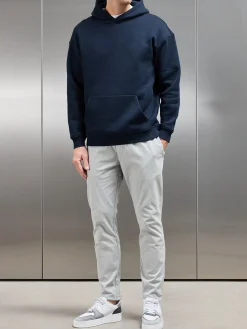 Garment Dye Cotton Trouser - Stone