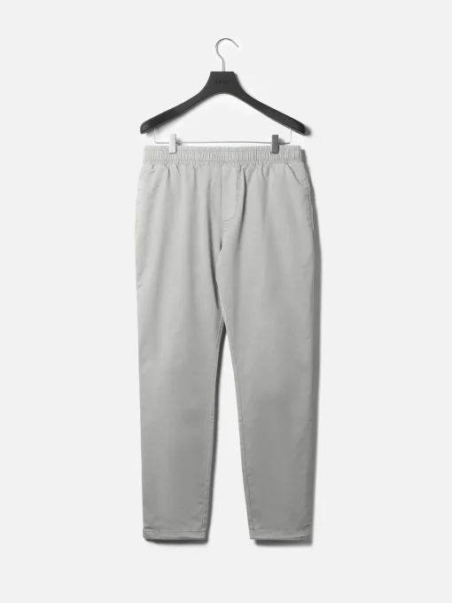 Garment Dye Cotton Trouser - Stone