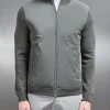Hybrid Knitted Jacket - Olive
