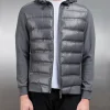 Hybrid Puffer Jacket - Grey
