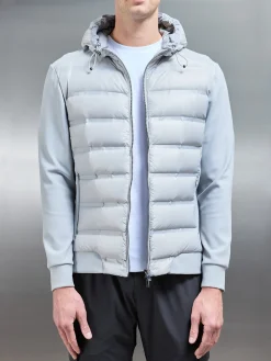 Hybrid Puffer Jacket - Mid Grey