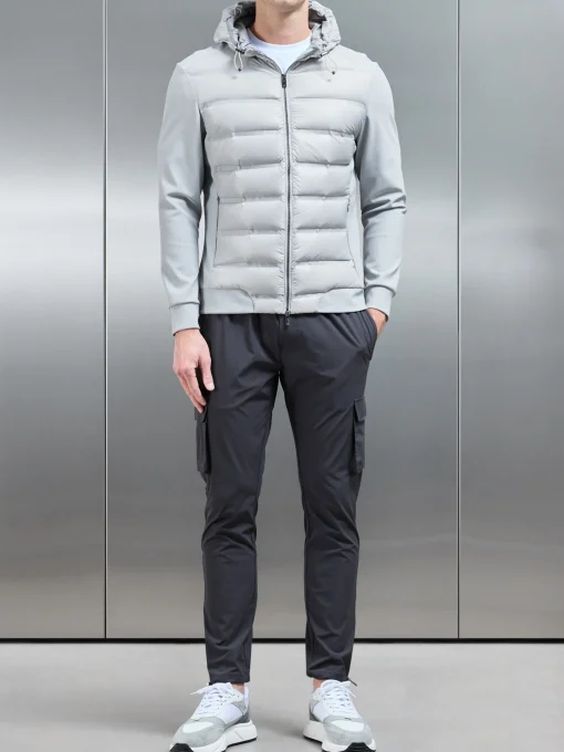 Hybrid Puffer Jacket - Mid Grey