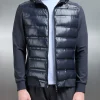 Hybrid Puffer Jacket - Navy