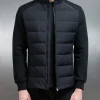 Hybrid Technical Puffer Jacket - Black