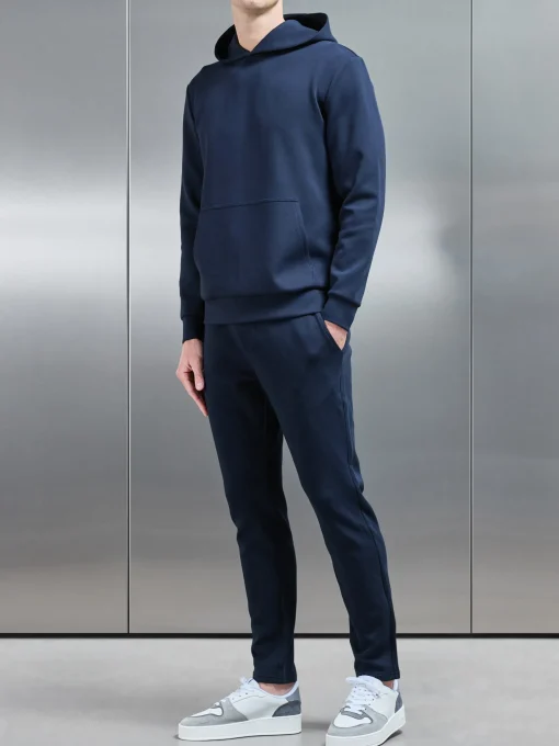 Interlock Jersey Essential Jogger - Navy