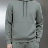 Interlock Jersey Hoodie - Sage