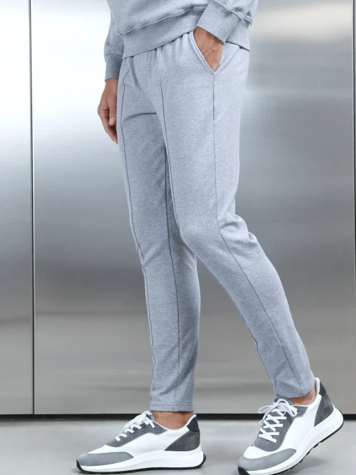 Jersey Jogger - Marl Grey