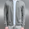 Knitted Overshirt - Sage