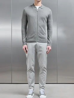 Knitted Overshirt - Sage