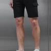 Luxe Cargo Short - Black