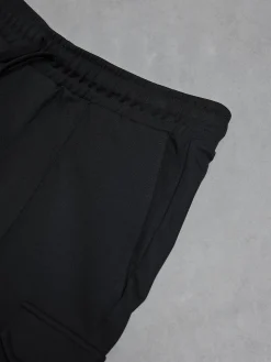 Luxe Cargo Short - Black