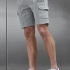 Luxe Cargo Short - Marl Grey