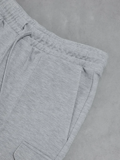 Luxe Cargo Short - Marl Grey