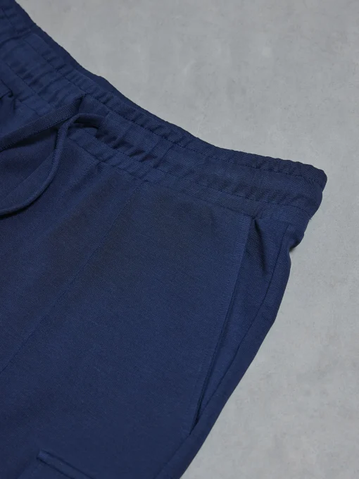 Luxe Cargo Short - Navy
