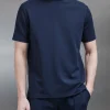 Luxe Essential T-Shirt - Navy