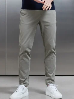 Mid Weight Tailored Chino Trouser - Olive