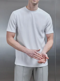 Pleated T-Shirt - White