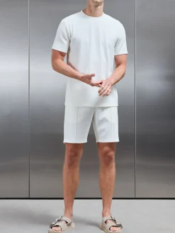 Pleated T-Shirt - Ecru