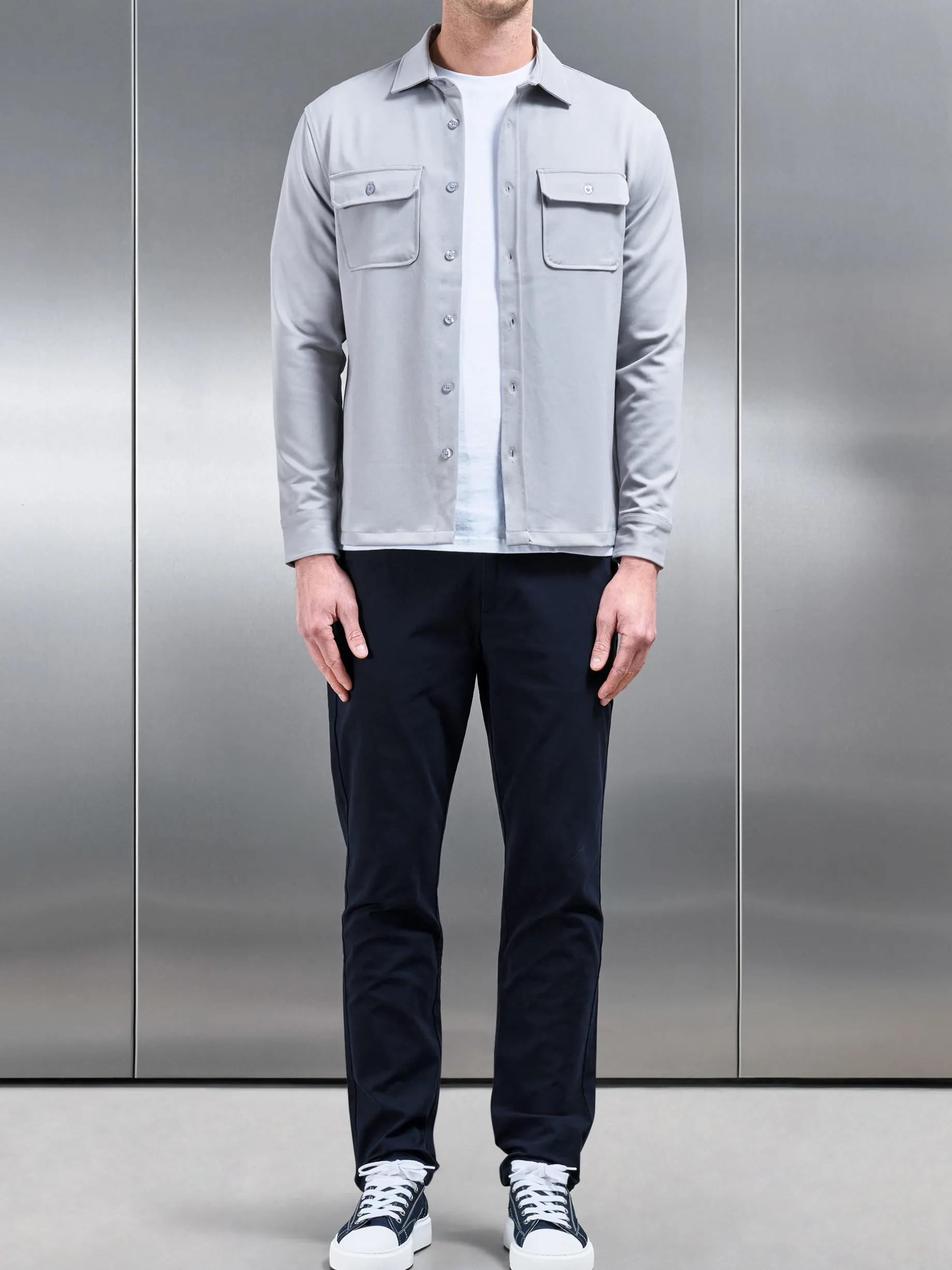 Regular Fit Chino Trouser - Navy