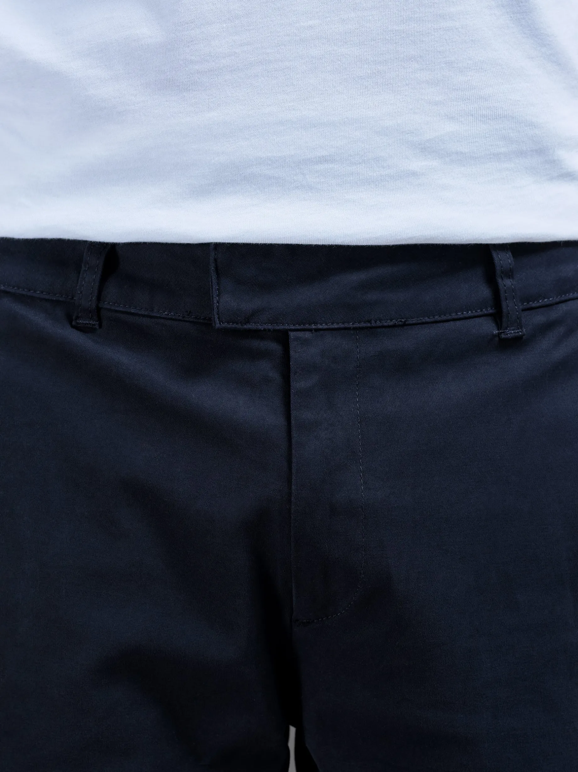 Regular Fit Chino Trouser - Navy