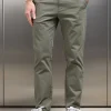 Relaxed Fit Chino Trouser - Olive
