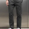 Relaxed Fit Chino Trouser - Grey